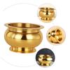 ABOOFAN 1pc Incense Burner Religious Censer Container Buddhism Censer Religious Copper Censer Incense Container Incense Holder view 2