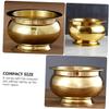 ABOOFAN 1pc Incense Burner Religious Censer Container Buddhism Censer Religious Copper Censer Incense Container Incense Holder view 4