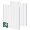 116130 Replacement Filter H Compatible with Winix 5500-2/ AM80 Air Purifi-ers, HEPA Filter for Dust Pollen Hair Pet Dander Smoke, 2 Pack(White) view 1