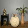 LOOMINAIRE Rustic Macrame Pouf/Footstool Nantes Hand Woven of Cotton for Living Room Bed Room Family Room view 2