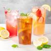 Bev Tek 12 Ounce Plastic Drinking Glasses, 12 Reusable Plastic Cocktail Cups - Shatterproof, Clear Plastic Tumbler Glasses, Dishwashable, Stackable - Restaurantware view 3