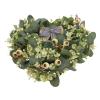 Artificial Garland Festival Wreath Decor Door Wreath Creative Wreath Pendant Realistic Eucalyptus Pendant Home Wreath Realistic Eucalyptus Wreath Wedding Wreath Decorative Wreath view 1