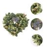 Artificial Garland Festival Wreath Decor Door Wreath Creative Wreath Pendant Realistic Eucalyptus Pendant Home Wreath Realistic Eucalyptus Wreath Wedding Wreath Decorative Wreath view 2