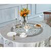 HNHYNSY Round Tablecloth Simple Style Home Large Round Hotel Tablecloth Fabric Light Luxury Style Table Mat for Dining Table Kitchen Dining (Color : A, Size : 55x55 inch) view 4