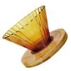 1 Set Coffee Pot Funnel Pour-over Coffee Cone Making Tool Pour-over Filter Making Accessory Household Dripper Delicate Dripper Supply view 1