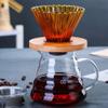 1 Set Coffee Pot Funnel Pour-over Coffee Cone Making Tool Pour-over Filter Making Accessory Household Dripper Delicate Dripper Supply view 4