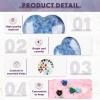 Nuenen 72 Pcs Natural Heart Shaped Crystal Stone 0.8 Inch Worry Stone Bulk Heart Palm Pocket Healing Carved Love Mini Gemstone Decor for Valentines Witchcraft Meditation view 4
