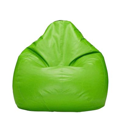 Hc Cover Bean Bag Cover Recliner Bean Bag Cover Organizing Storage Water Resistant Furniture For Kids And Adults Color Parrot Green Size Xxxl ( 46 X 28 ) Inches