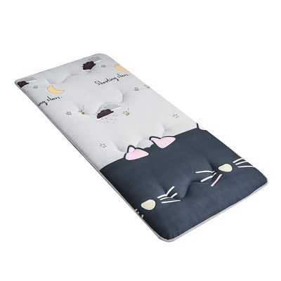 ZWDYY Floor Mattress Twin Mattress Topper Thicken Tatami Mat Sleeping Pad Non-Slip Skin-Friendly Cotton Student Dormitory, Rental Room,B,King