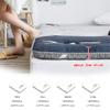 ZWDYY Floor Mattress Twin Mattress Topper Thicken Tatami Mat Sleeping Pad Non-Slip Skin-Friendly Cotton Student Dormitory, Rental Room,B,King view 4