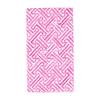 Caspari Fretwork Paper Guest Towel Napkins in Fuchsia, Two Packs of 15 view 2