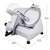 GorillaRock Electric Meat Slicer | Food Cutter | Stainless Steel Blade (10") view 2