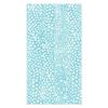 Caspari Pebble Paper Linen Guest Towels Napkins in Seafoam, Two Packs of 12 view 1