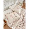 BrylaneHome Margaret Embroidered Bedspread - Full, Blue view 2
