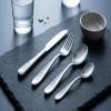Valtcan Titanium Grade 1 Dinnerware 4 Piece Set Fork Spoon Knife Teaspoon Kitchen Flatware Long Dinner Full Size Silverware Utensils view 3