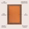 JONATHAN Y Border Stripe Indoor Outdoor Area Rug 4X6 Orange/Dark Gray, James Modern for Backyard, Patio, Porch, Easy-Cleaning, High Traffic, Pet-Friendly, Non-Shedding (SMB201A-4) view 3