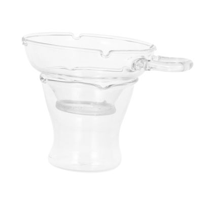 1 Set Tea Strainer Tea Residue Filter Glass Infuser Glass Leaf Filter Residue Infuser Household Accessories Filtering Tool Ware Portable Filter