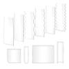 10pcs Acrylic Cake Scratch Kitchen Scrapers Cake Making Scrapers Bakery Cake Scrapers Acrylic Decorative Cake Scrapers Home Baking Scrapers Kitchen Accessories Baking Supplies view 1