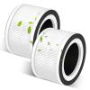 GoKBNY 2-Pack Fillo/Halo/Allo Replacement Filter Compatible with Fillo/Halo/Allo Purifier, 3-in-1 Filtration Filters view 1