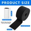 32.8 Feet Under Sofa Toy Blocker,Adjustable Gap Bumper,Sectional Connectors for Sliding Sofas,Bumper Guard for Avoid Things Sliding Under Couch & Furniture(Include 19.6" Adhesive Mounting Strap) view 2
