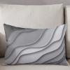 T&H XHome Pillow Covers 20x26 Inch - Standard Modern Abstract Geometric Black Grey Gradient Soft Brushed Microfiber Pillowcases with Hidden Zipper Closure Bed Pillow Shams for Bedroom Sofa Car view 3