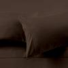 RV Short King Size Sheet Set-4 Piece Premium Sheet Set fits mattress upto 18 Inch Deep Pocket Fitted Sheets-1800 Ultra-Soft Microfiber RV Short King 72 x 75 Sheets Sets-Wrinkle Free Chocolate Sheets view 2