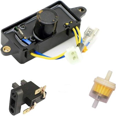 HQparts Freight AVR Voltage Regulator, Compatible with Predator 30060-Y025110 GTDK Generator