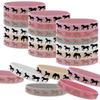 CupaPlay 48PCS Pink Horse Party Rubber Wristbands - Derby Day Horse Race Party Favors Supplies Horse Lovers Birthday Decorations Gifts Prize Silicone Wristband view 1