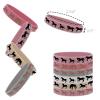 CupaPlay 48PCS Pink Horse Party Rubber Wristbands - Derby Day Horse Race Party Favors Supplies Horse Lovers Birthday Decorations Gifts Prize Silicone Wristband view 2