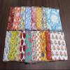 100% Cotton Hand Block Print Table Napkins, Soft Cotton 17 X 17 Inches Reusable Linens for Dinner 24 Pieces Lot view 1