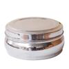 ARTISENIA Mother's Day Gifts Stainless Steel Indian Masala Box Dabba Spice Container 7 Containers and Small Spoon Orange Masala Box 9 X 9 Inch view 1