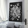 18 Famous Prints by M.C. Escher - Stars by Maurits Cornelis Escher Poster Decorative Painting Canvas Wall Art Living Room Posters Bedroom Painting 24x36inch(60x90cm) view 2