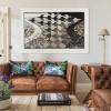 18 Famous Prints by M.C. Escher - Day and Night by Maurits Cornelis Escher Canvas Art Poster and Wall Art Picture Print Modern Family Bedroom Decor Posters 24x36inch(60x90cm) view 3