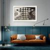 18 Famous Prints by M.C. Escher - Day and Night by Maurits Cornelis Escher Canvas Art Poster and Wall Art Picture Print Modern Family Bedroom Decor Posters 24x36inch(60x90cm) view 4