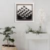 18 Famous Prints by M.C. Escher - Sky and Water I by Maurits Cornelis Escher Canvas Art Poster and Wall Art Picture Print Modern Family Bedroom Decor Posters 28x28inch(70x70cm) view 4