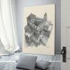 18 Famous Prints by M.C. Escher - Ascending and Descending by Maurits Cornelis Escher Canvas Art Poster and Wall Art Picture Print Modern Family Bedroom Decor Posters 24x36inch(60x90cm) view 2