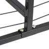 Drying Rack, Back-to-Back 26-Shelf Mobile Art Drying Rack with Wire Shelves for Works of Art, Black Powder Coated Finish, Ideal for Schools and Art Clubs view 4