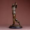 Bronze Sculpture Statue Golfer Figurines 100% Bronze Statue Handemade Art Collectible view 3