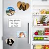 LEECUM Custom Fridge Magnet 4PCS Print Any of Your Design Home Decoration Photo Refrigerator Magnets Office and Kitchen - Locker Magnets (Different) view 1