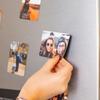 LEECUM Custom Fridge Magnet 4PCS Print Any of Your Design Home Decoration Photo Refrigerator Magnets Office and Kitchen - Locker Magnets (Different) view 2