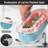 EUSOAR Baking Cups with Lids, 25pcs 6.8oz 6.5"x2.5"x1.2" Disposable Aluminum Foil Mini Loaf Cake Pans Tin with LidsCupcake Ramekins Baking Cups Containers Cheesecake Creme Brulee Ramekins Pan view 4