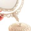 RUITASA Heart Shaped Cosmetic Mirror, Heart Shape Table Top Dressing Mirror, Double Sided Rotatable, Enlarged, Bathroom Bedroom Travel Mirror view 3