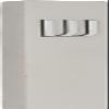A&S Mezuzot Modern Concrete Mezuzah Case with Scroll, Easy Peel and Stick Mezuza (Grey+ Silver Shin, 5 Inches) view 1