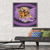 Trends International Marvel Hawkeye - Lucky (Pizza Dog) Graphic Wall Poster, 22.375" x 34", Barnwood Framed Version view 2