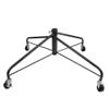 Northlight Rolling Artificial Christmas Stand 9'-12' Trees, 12", Black view 1