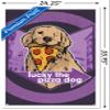 Trends International Marvel Hawkeye - Lucky (Pizza Dog) Graphic Wall Poster, 22.375" x 34", White Framed Version view 3