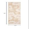 Liora Manne Carmel Indoor/Outdoor Power Loomed Synthetic Blend Low Profile Area Rug - Transitional Botanical Floral Decorative (Sunflower Field Sand) (1'11" x 7'6") view 2