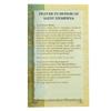 Saint Dymphna Prayer Card Pamphlet | Full Color with Gold-Tone Foil Accents | Patron Saint of Mental Illness Sufferers and Runaways | Includes Story of St. Dymphna and Prayer | Great Confirmation Gift view 2