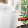 Anoak Shelf Liner Cabinet Liner, Non Adhesive Drawer Liner, Washable 24 Inch x 20 FT(240 Inch) Waterproof Durable Non-Slip Shelf Liner for Kitchen, Drawer, Refrigerator view 2