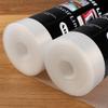 Anoak Shelf Liner Cabinet Liner, Non Adhesive Drawer Liner, Washable 17.5 Inch x 20 FT(240 Inch) x 2Rolls Waterproof Durable Non-Slip Shelf Liner for Kitchen, Drawer, Refrigerator Stripe Clear view 1